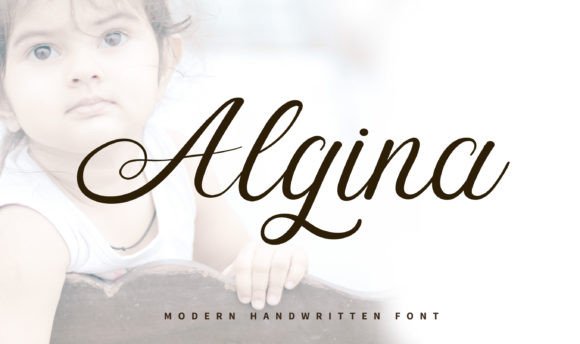Algina Typeface: Elevate Your Brand with Elegant Script
