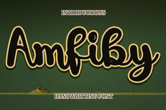 Amfiby Font for Professional Branding