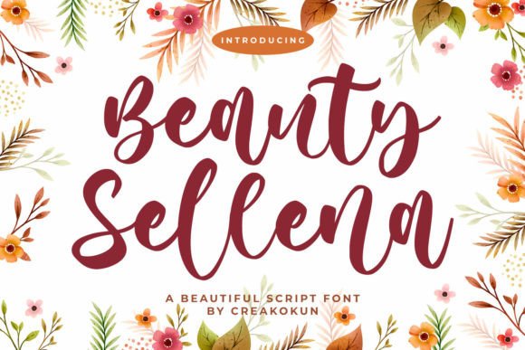 Beauty Sellena Font: Elevate Your Brand Identity