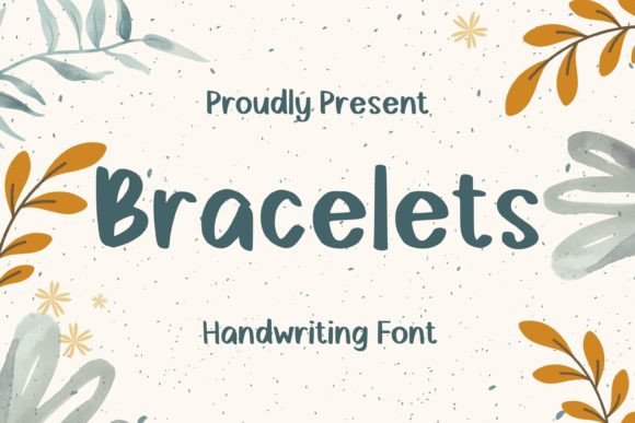 Bracelets Font: A Friendly Typeface for Editorial Design