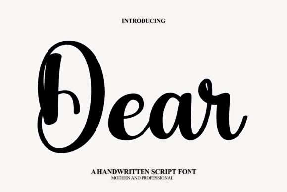 Dear Font Review: A Sweet Script for Romantic Design