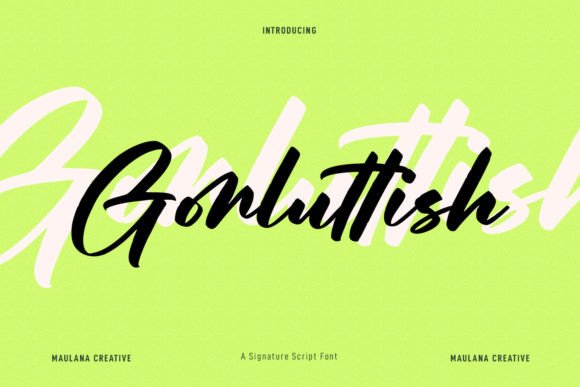 Gorluttish: A Unique Handwritten Font for Designers