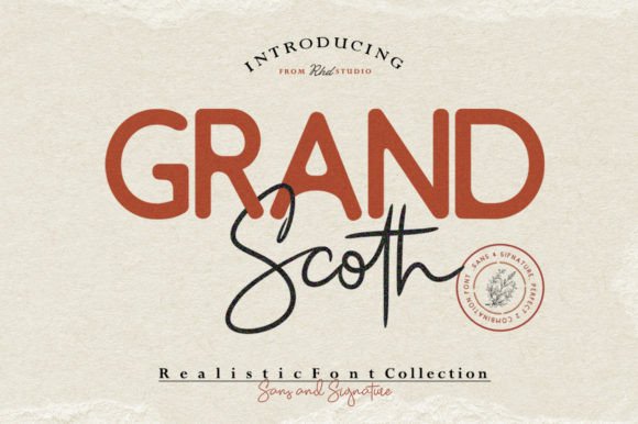 Grand Scoth Typeface for Clear Campaigns