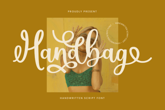 Handbag Font: Elegant Script for Makers