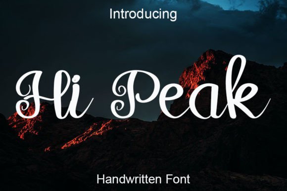 Hi Peak Font: Elevate Your Brand Identity