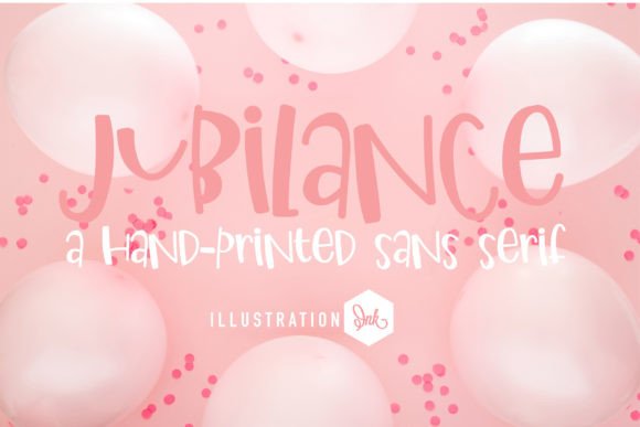 Jubilance: A Handwritten Font for Modern Makers