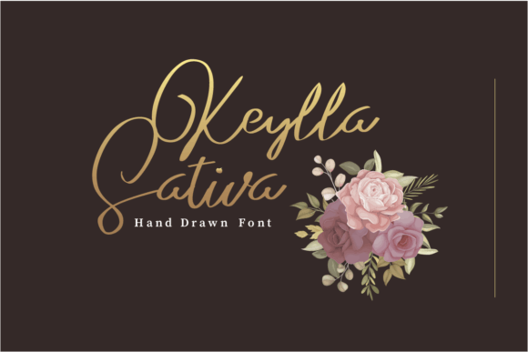 Keylla Sativa: The Modern Signature Typeface for Brands