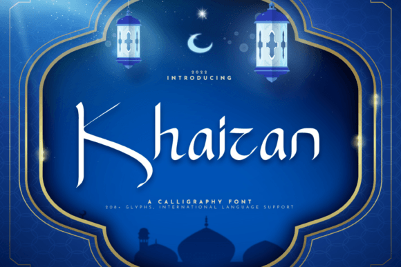 Khaizan: A Handwritten Font for Digital Elegance