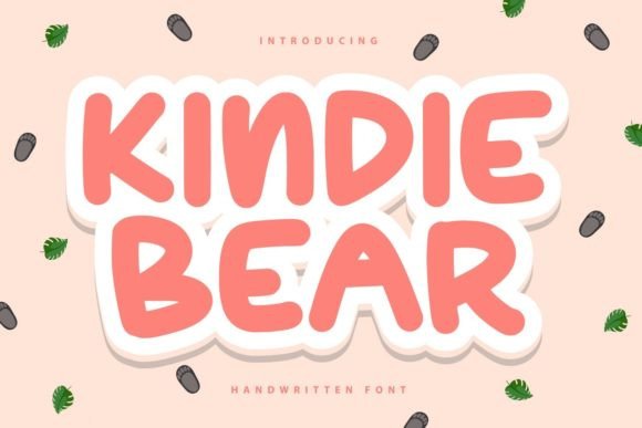 Kindie Bear: A Handwritten Typeface for Editorial Design