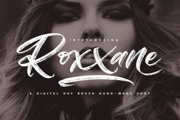 Roxxane: A Stylish Brush Font for Web Design