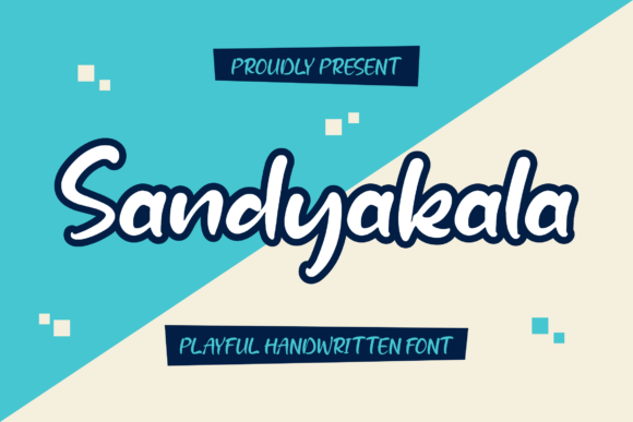 Sandyakala: A Charming Handwritten Typeface for Web