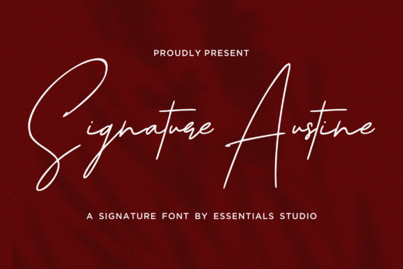 Signature Austine: A Monoline Typeface for Makers