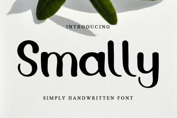 Smally: The Handwritten Font for Makers