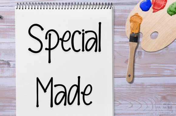 Special Made Font for Authentic Branding