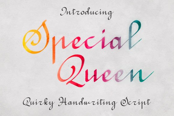 Special Queen: The Elegant Script Font for Small Business