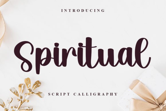 Spiritual: An Elegant Handwritten Font for Editorial Design