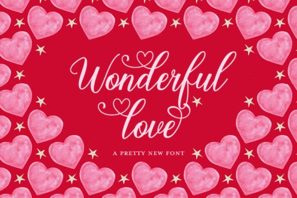 Wonderful Love: A Handwritten Typeface for Editorial Warmth